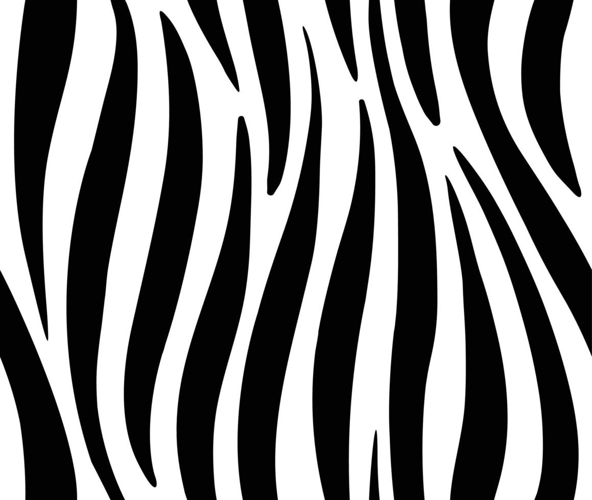 zebra padrão sem emenda vetor
