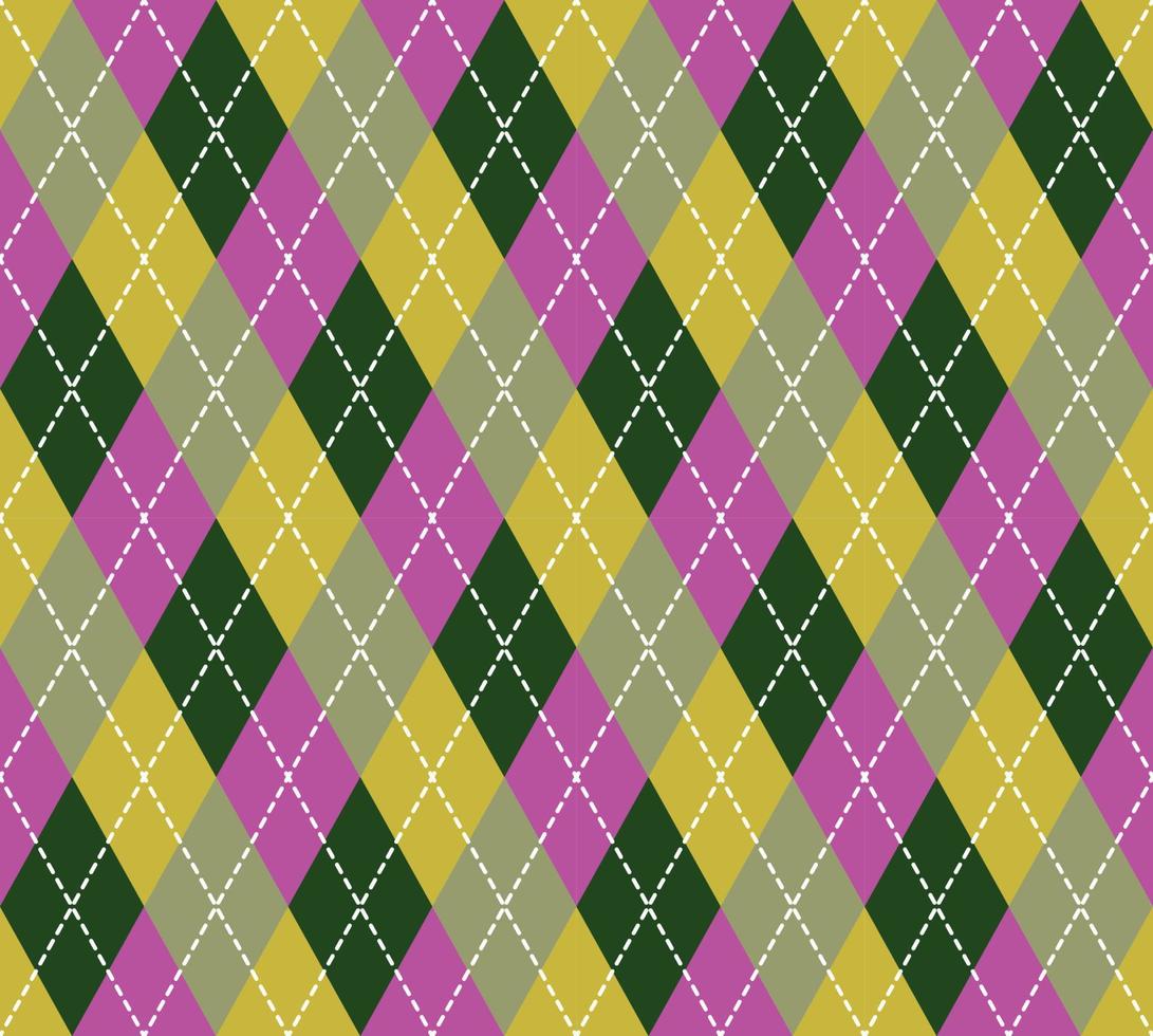 vetor padrão argyle projeta tradicional, fundo de textura de tecido