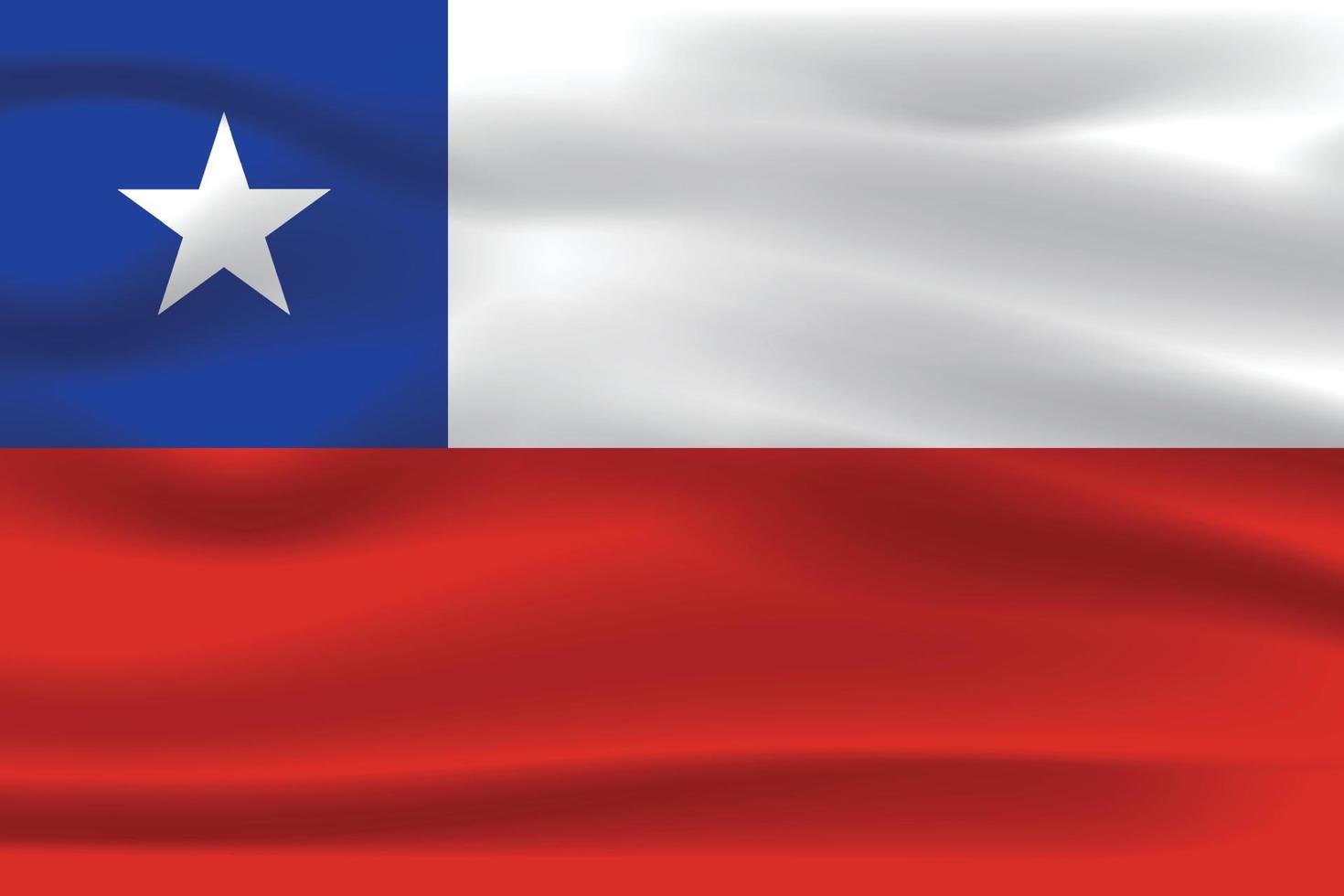 a bandeira nacional realista do chile vetor