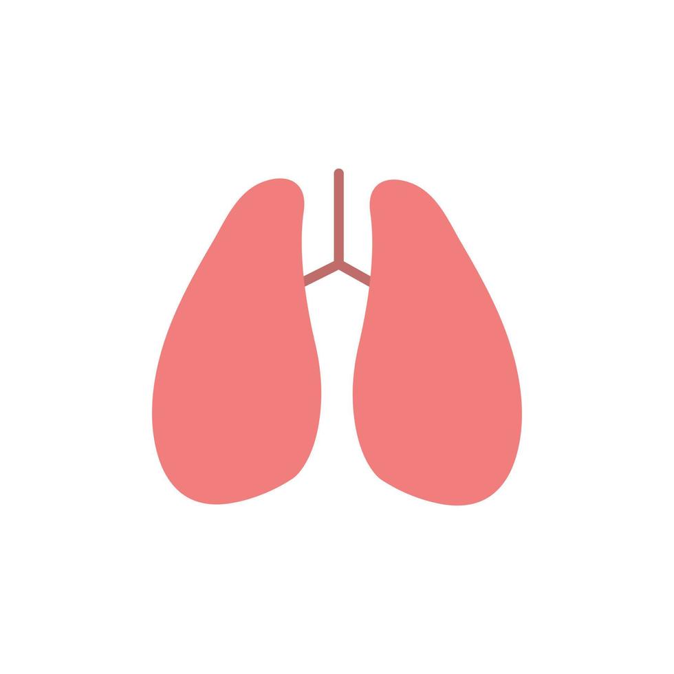 vetor de pulmões para apresentação de ícone de símbolo de site