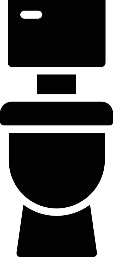 ícone de glifo de armário de água vetor