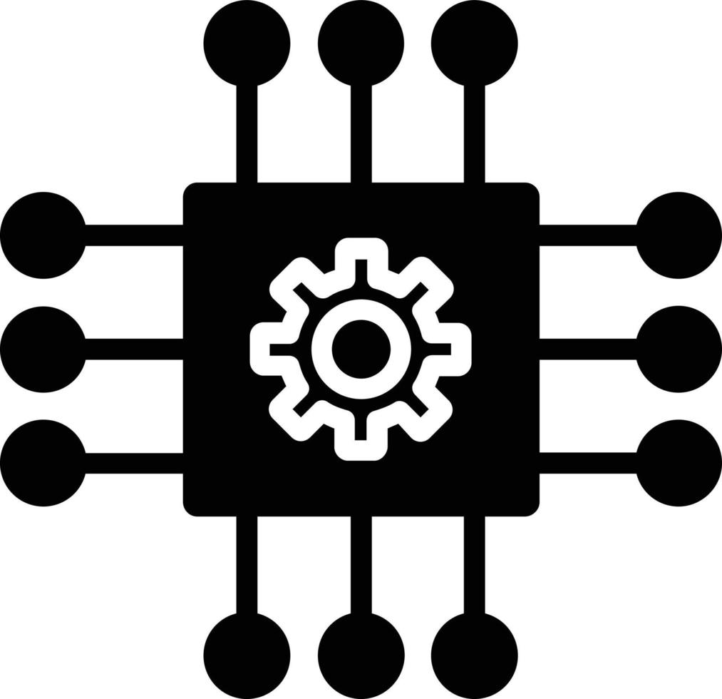 aprendendo ícone de glifo vetor