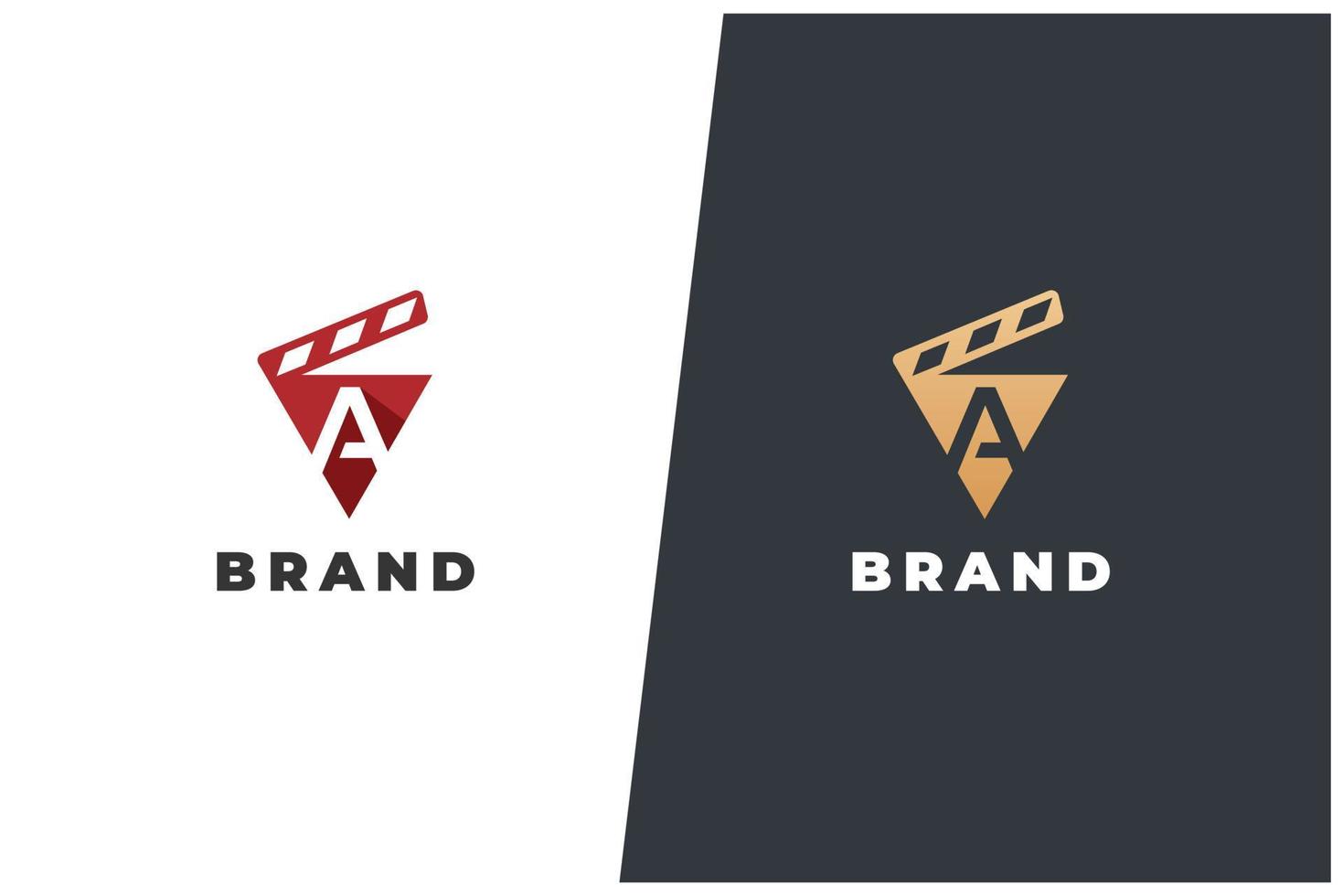 um design de conceito de logotipo de monograma de vetor de carta