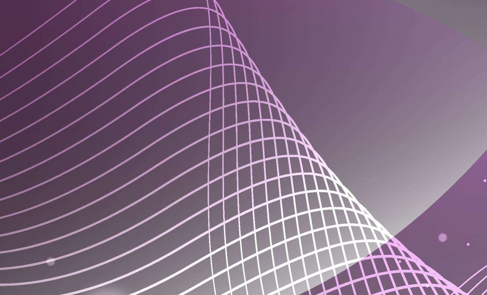 ilustração de fundo abstrato geométrico gráfico com linhas e pontos conectados. fluxo de ondas. fundo de molécula e comunicação. vetor