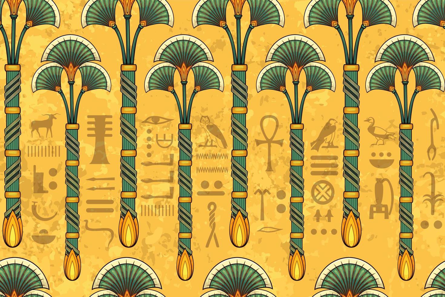 antigo egito symbol.fabric.seamless.background.egyptian. vetor