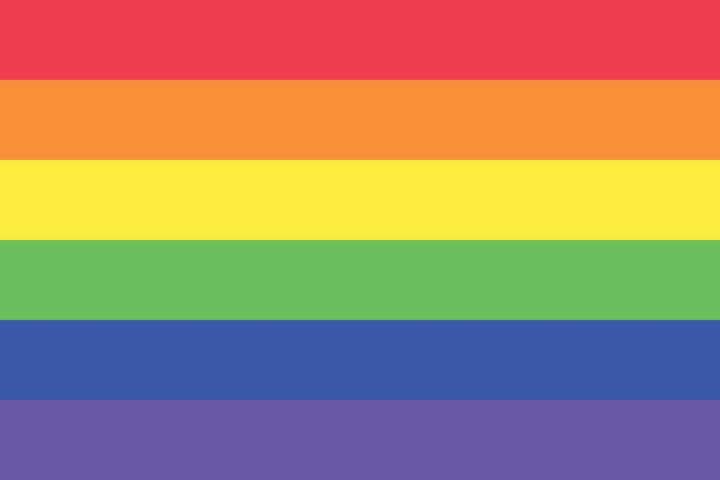 bandeira do orgulho lgbt vetor