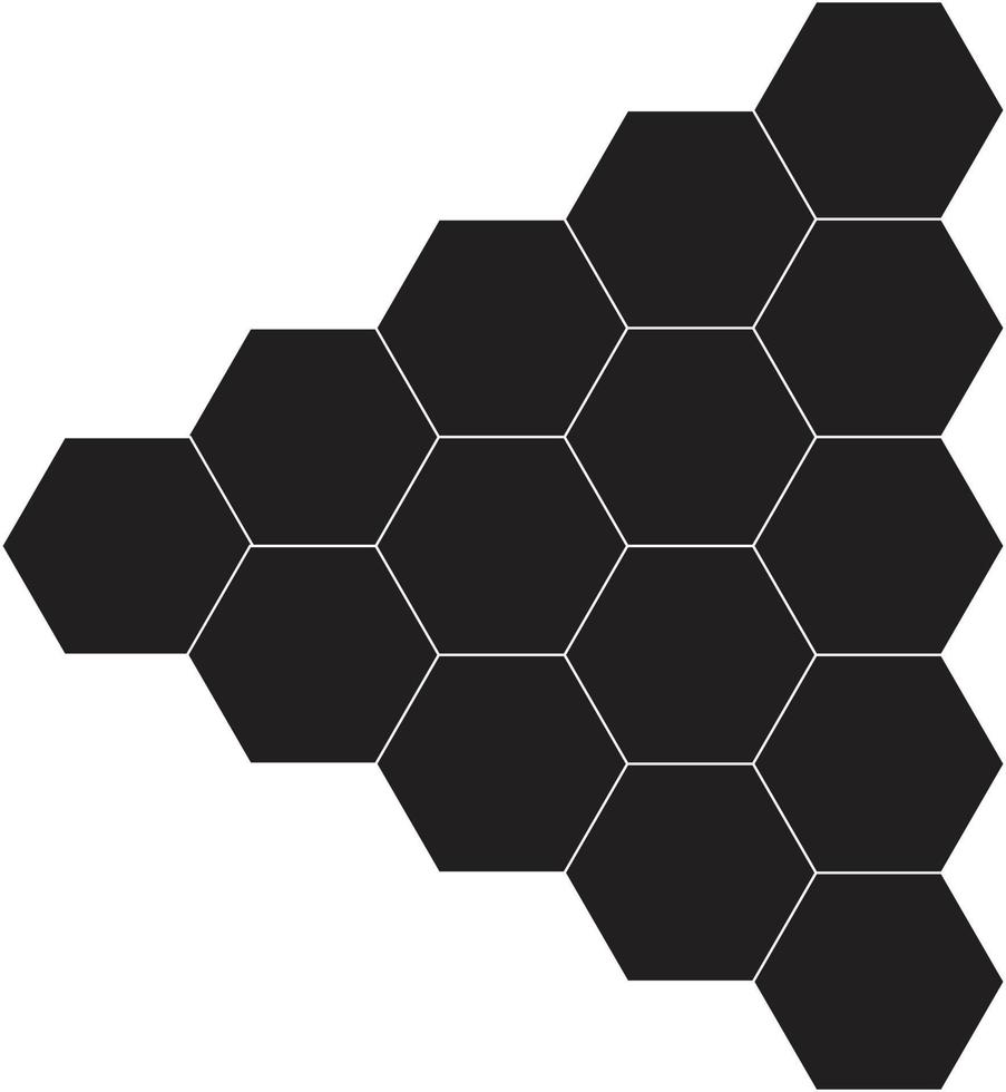 ícone de ícone de pente de mel em fundo branco. estilo plano. ícone de mel para o design do seu site, logotipo, aplicativo, interface do usuário. símbolo de colmeia. sinal de favo de mel. vetor