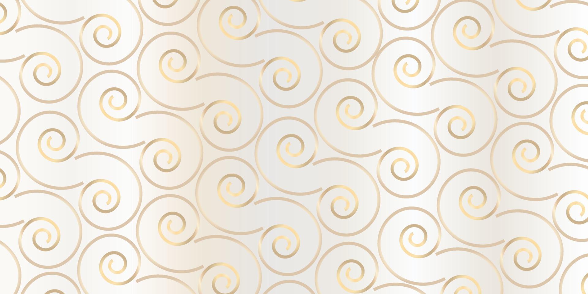 padrão geométrico. padrões de impressão de design gráfico geométrico abstrato. padrão único de fundo branco e dourado vetor
