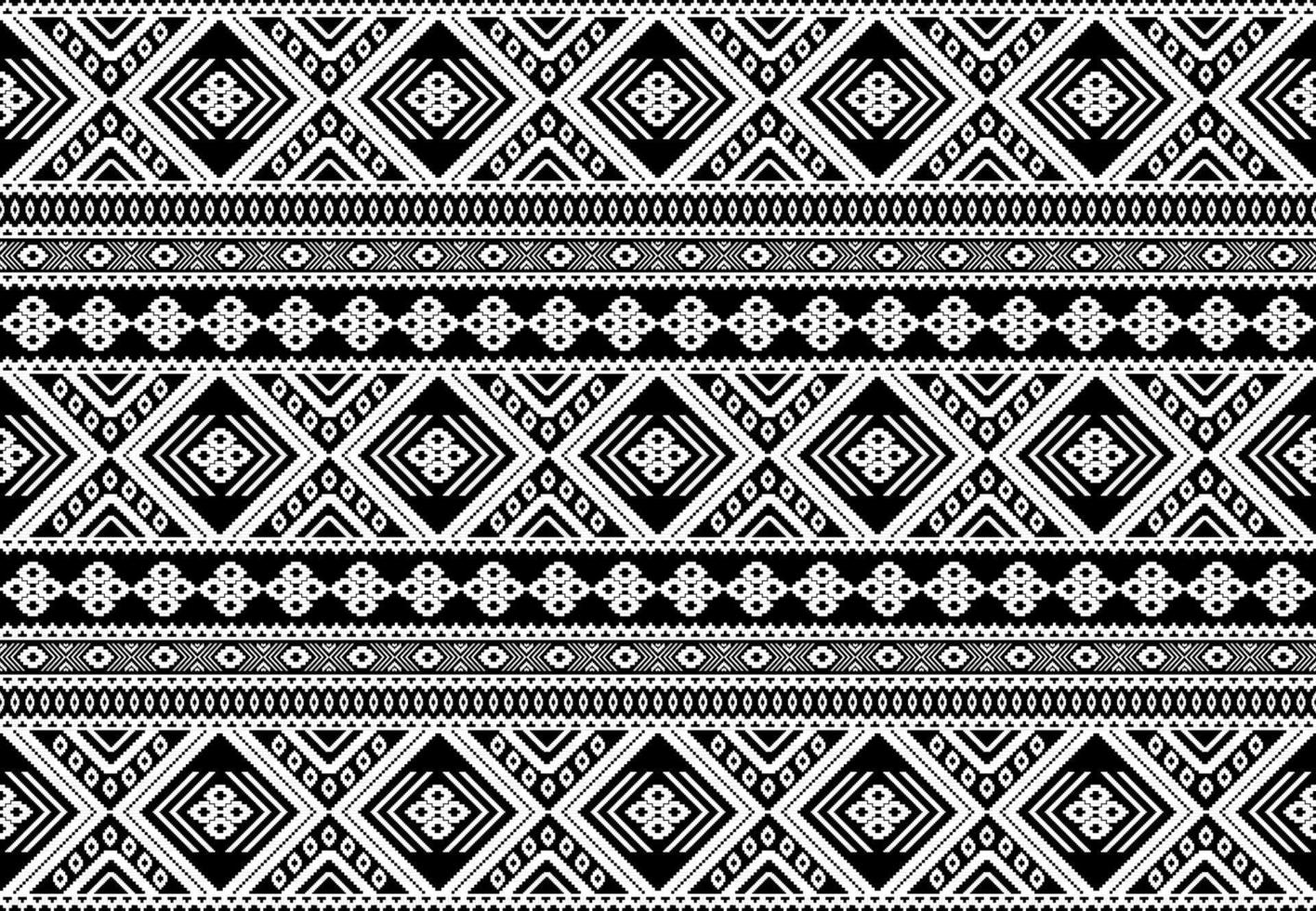 padrão sem emenda étnico asteca. geométrico ikat tradicional nativo. design para plano de fundo,tapete,papel de parede,vestuário,embrulho,batic,tecido,vetor estilo illustraion.embroidery. vetor