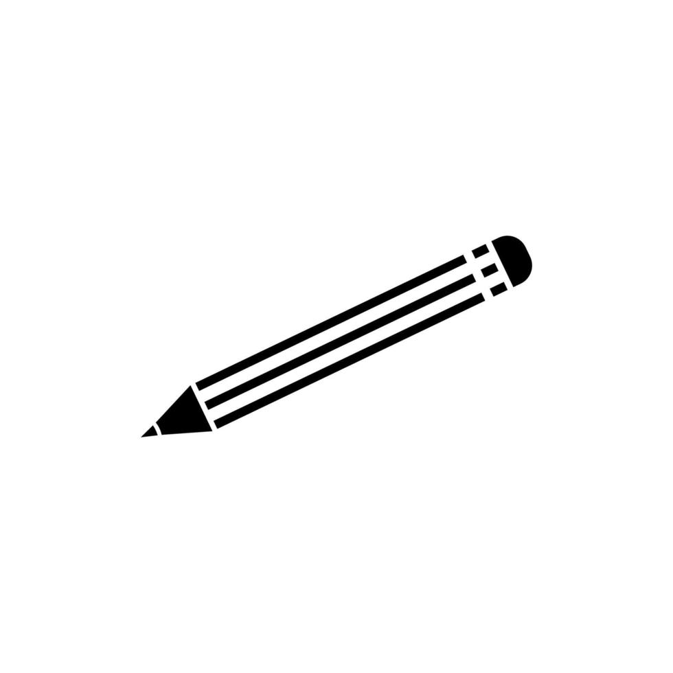 desenho de ícone de lápis vetor