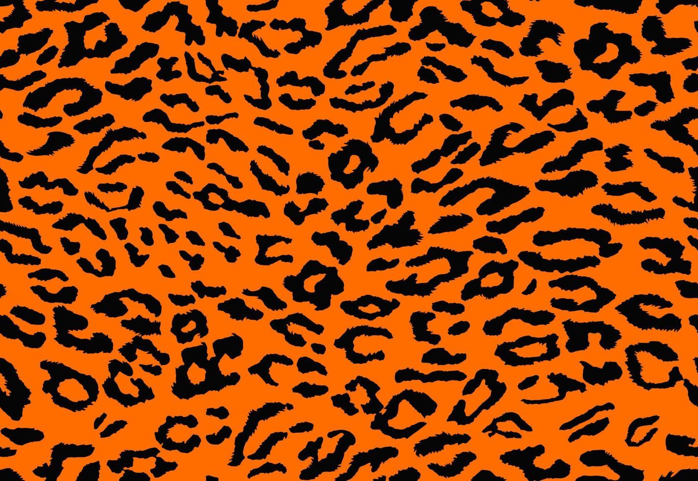 fundo de leopardo. padrão sem emenda. Estampa de animal. vetor