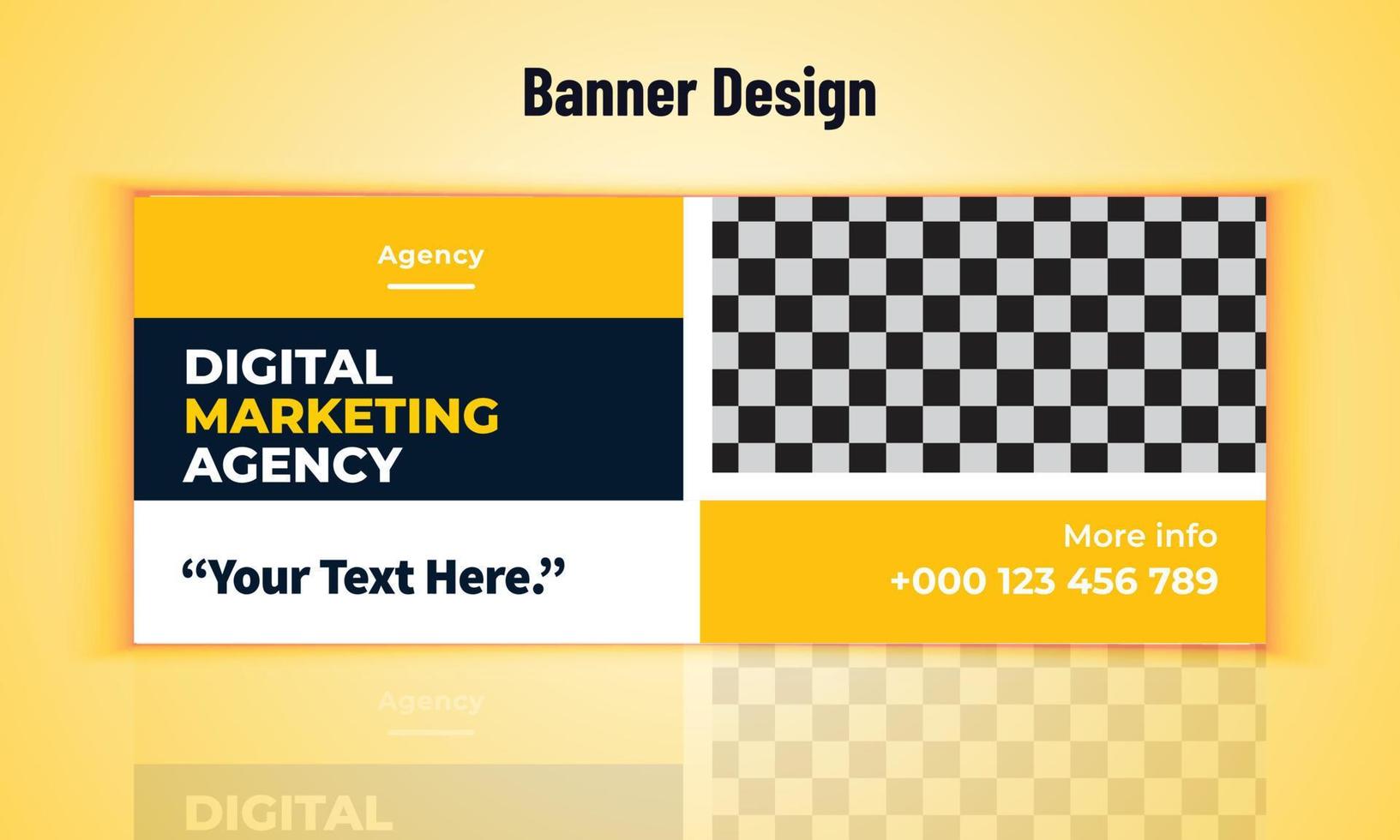 modelo de vetor de design de banner de negócios. projeto de layout moderno. bandeira corporativa