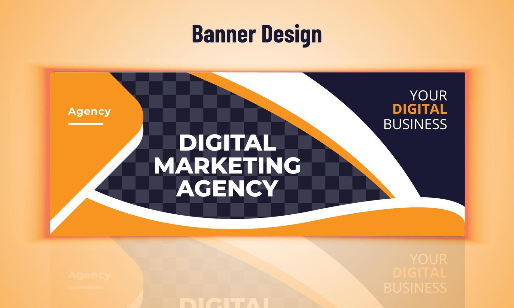 modelo de vetor de design de banner de negócios. projeto de layout moderno. bandeira corporativa