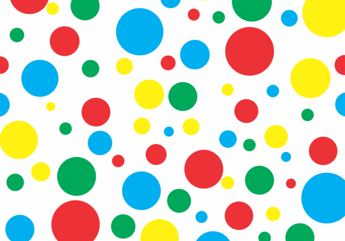 Twister polka dots free vector