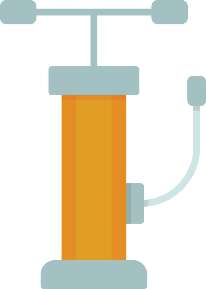 ícone plano da bomba de ar vetor