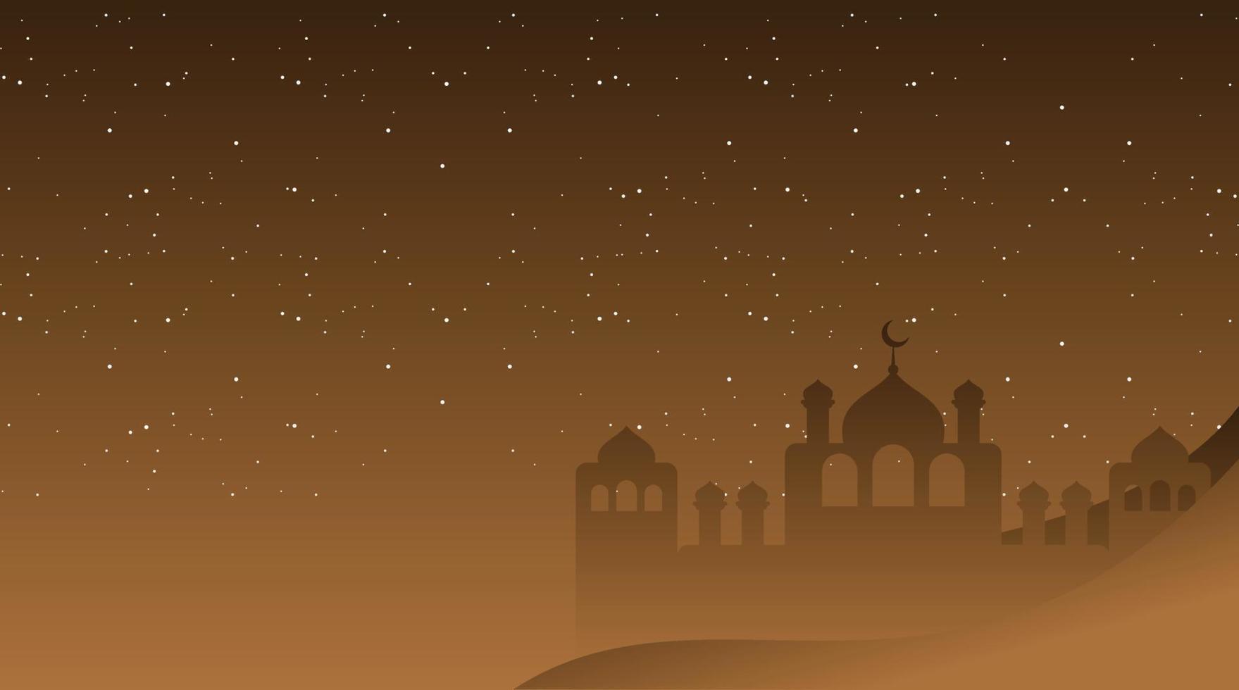 fundo islâmico. fundo de eid mubarak. fundo do Ramadã Kareem. vetor