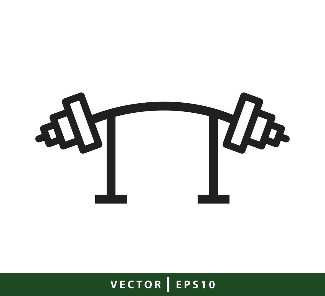 modelo de design de logotipo de vetor de ícone de barra