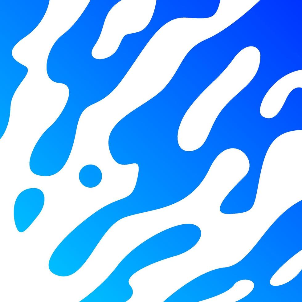 cor azul da onda, resumo de gradiente líquido azul, elemento de design ondulado, vetor de design de elemento de forma gráfica fluida, ondas, água, respingo de água, onda de redemoinho