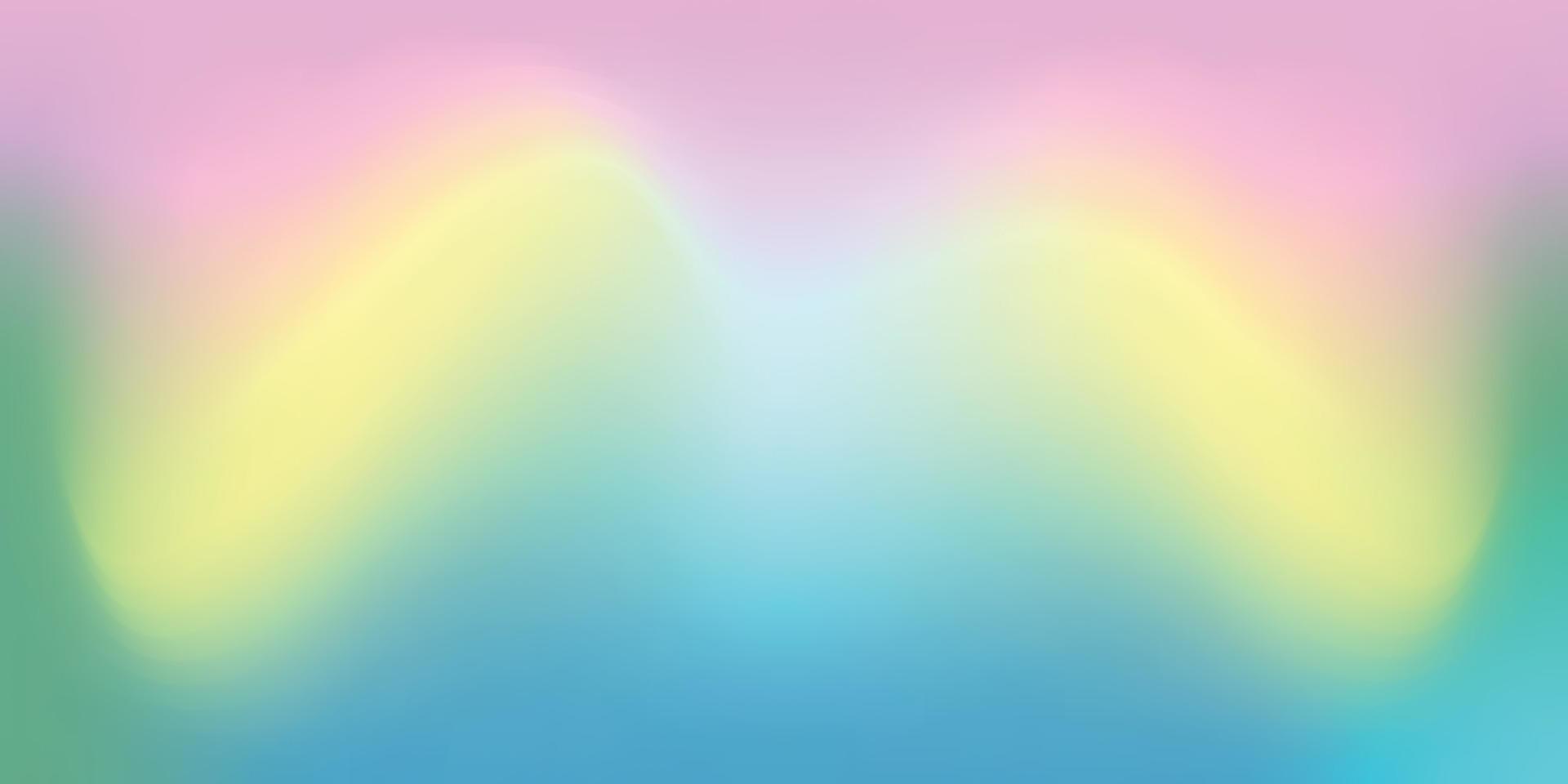 fundo gradiente de verão brilhante em rosa, amarelo, verde e azul. bom para banner, modelo de mídia social, modelo de pôster e folheto vetor