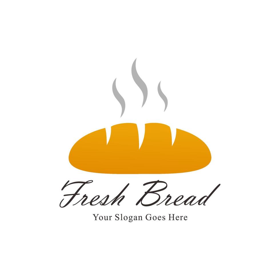 vetor de logotipo de pão