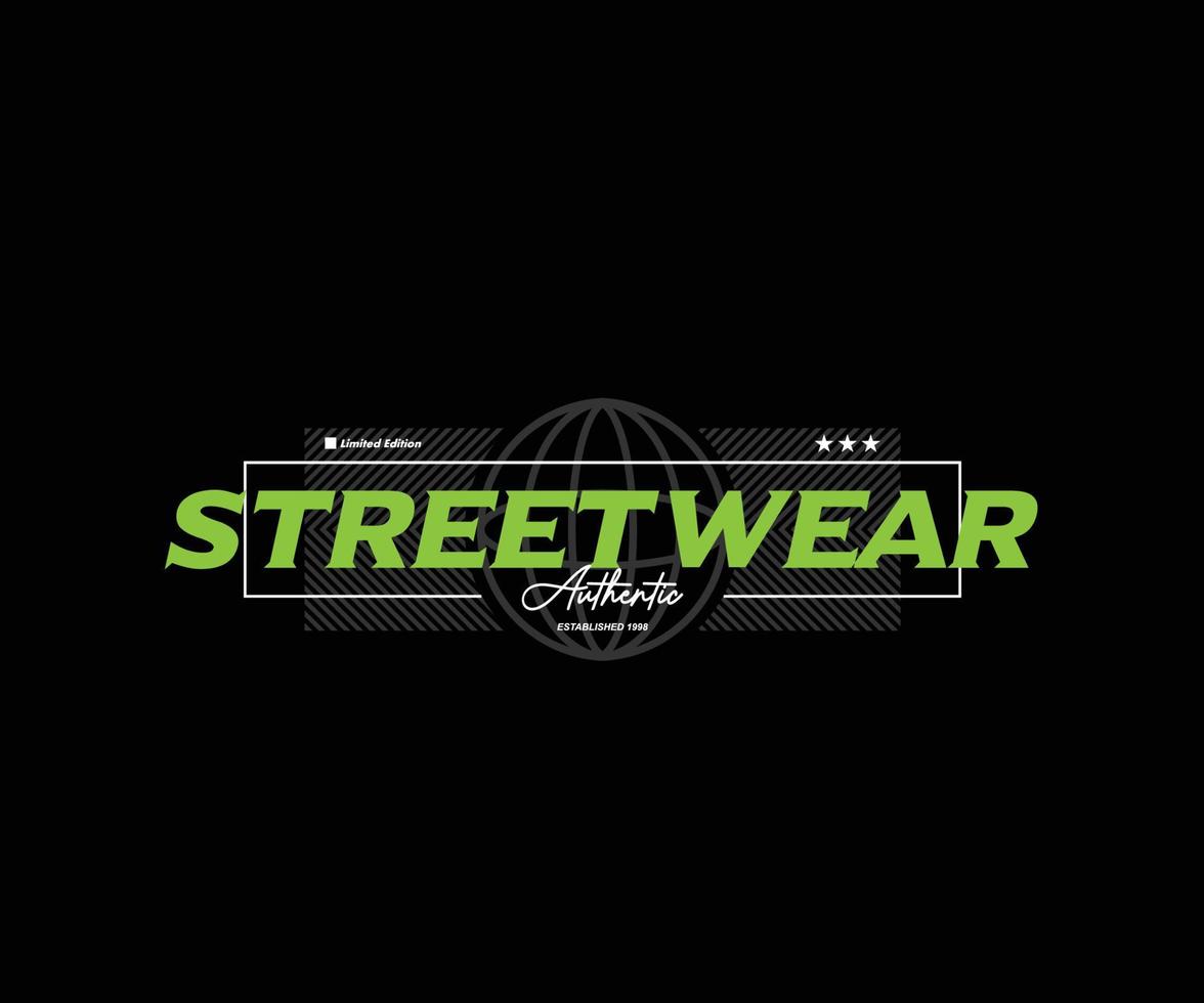 design gráfico estético de pôster retrô para camiseta street wear e estilo urbano vetor