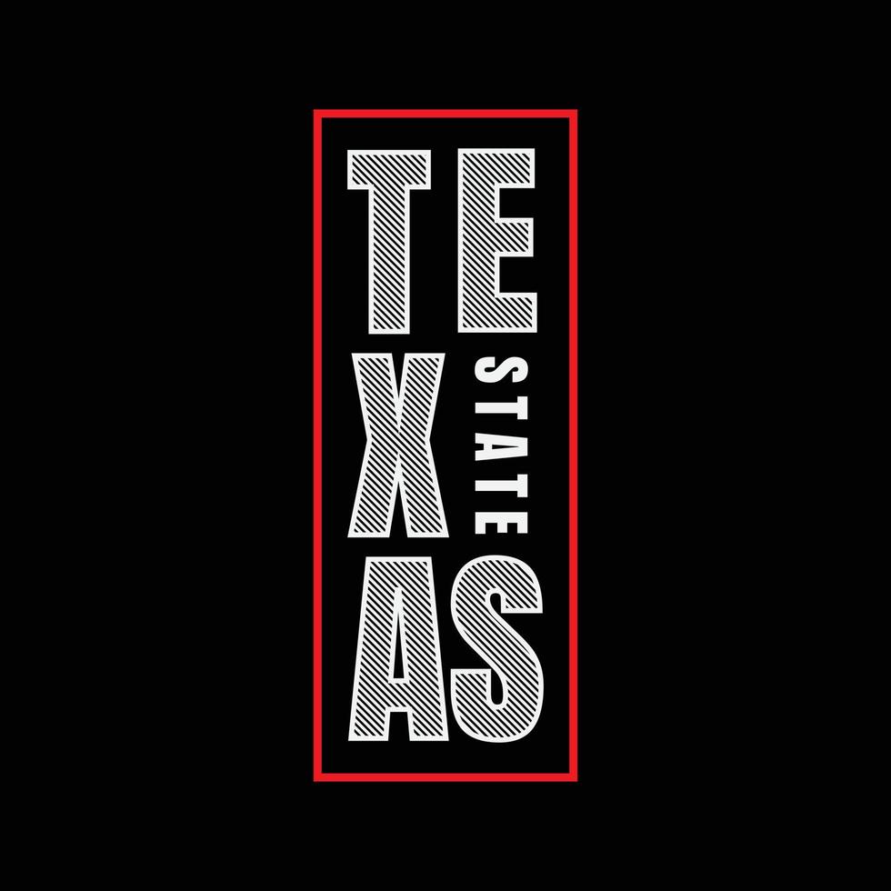 design de camisetas e roupas do texas vetor