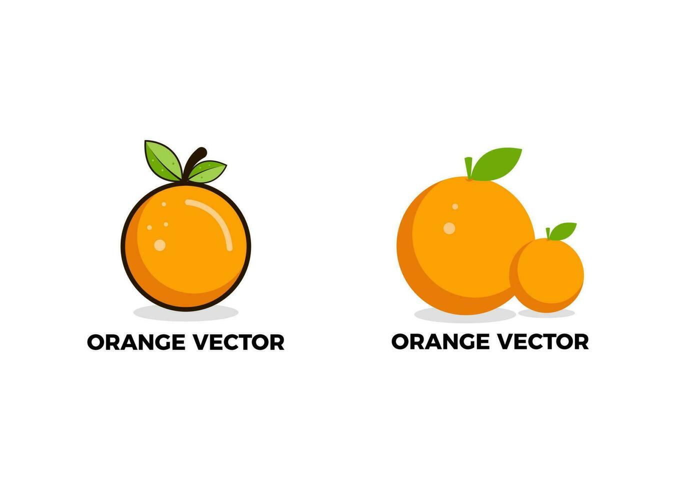 o logotipo do suco de laranja vetor