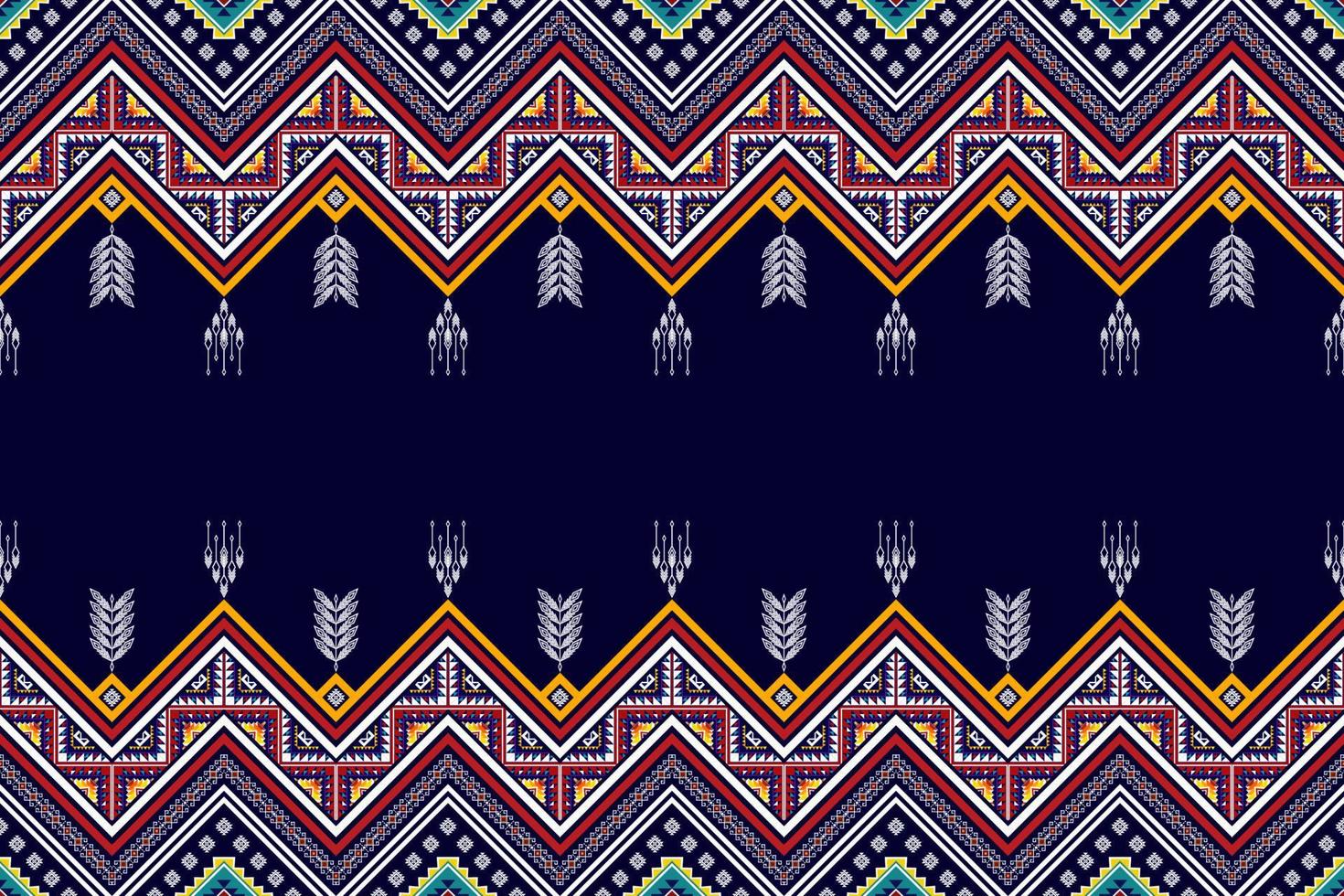 design de padrão sem emenda étnico ikat. tecido asteca tapete mandala ornamentos têxteis decorações papel de parede. fundo de vetor de bordado tradicional de peru étnica boho tribal tribal