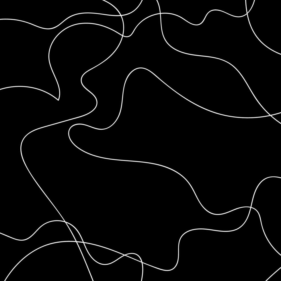 arte zen doodle abstrato ornamentado. mão desenhada branca em rabiscos lineares pretos. textura monocromática criativa zenart. design de superfície zentangle caótico de repetição aleatória. ilustração em vetor eps