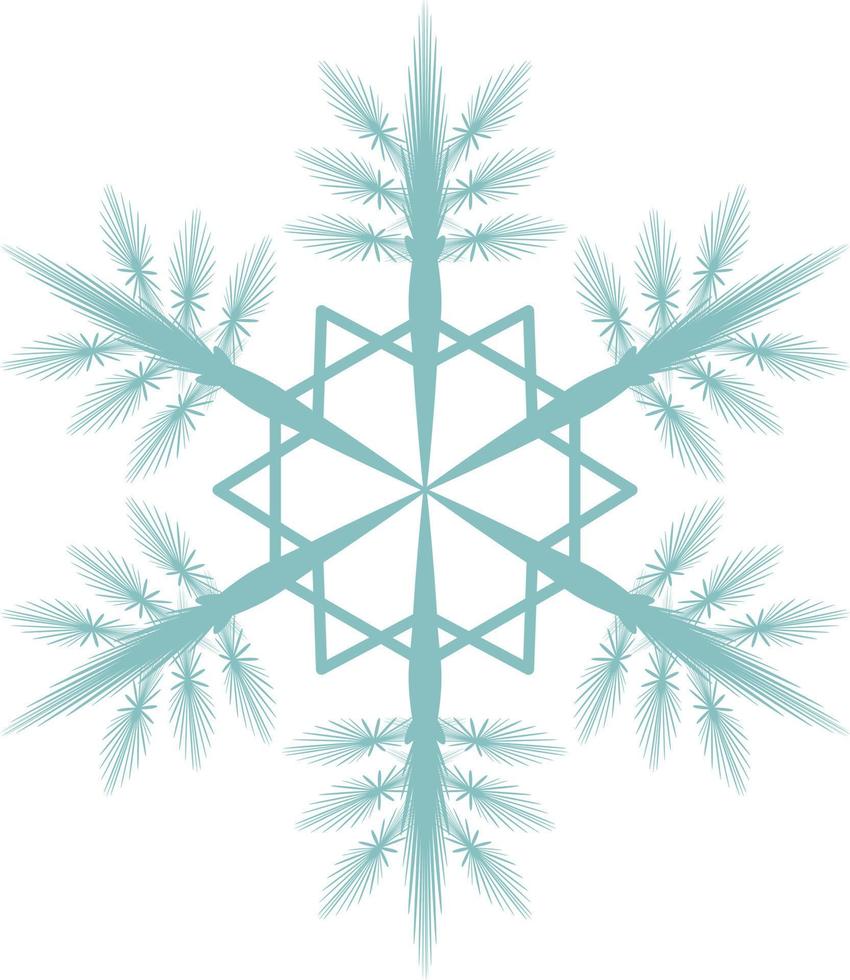 gráfico de flocos de neve vector design.the belo elemento para muitos propósitos.