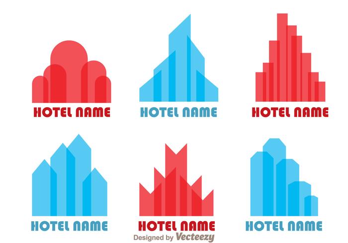Vetores de logotipo de hotéis
