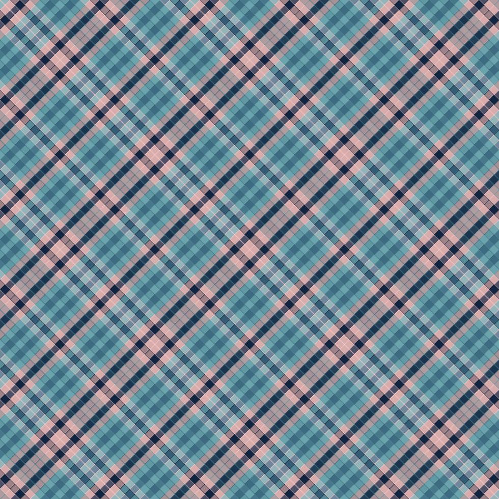 padrão xadrez tartan com textura e cor retrô. vetor