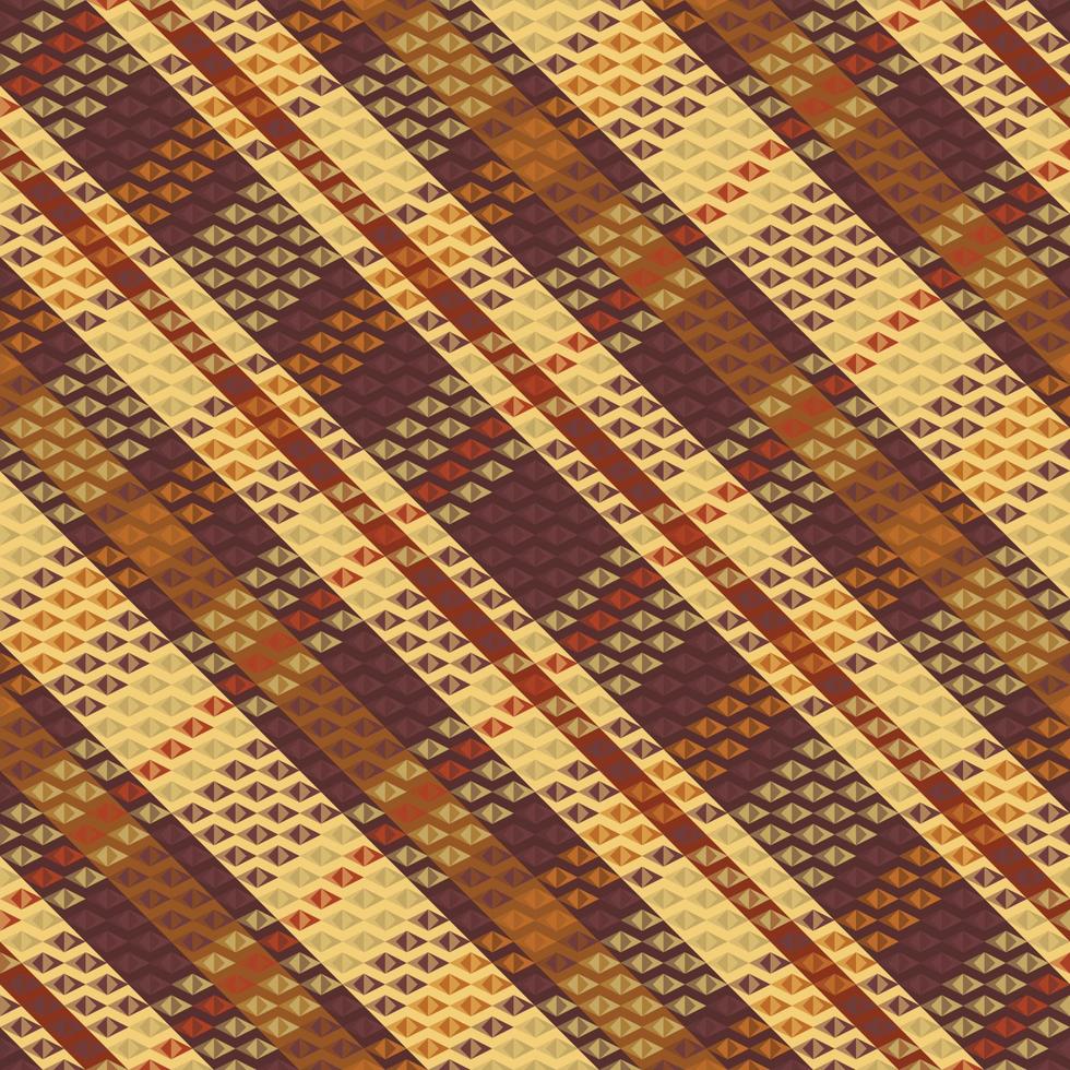 padrão xadrez tartan com textura e cor de café. vetor