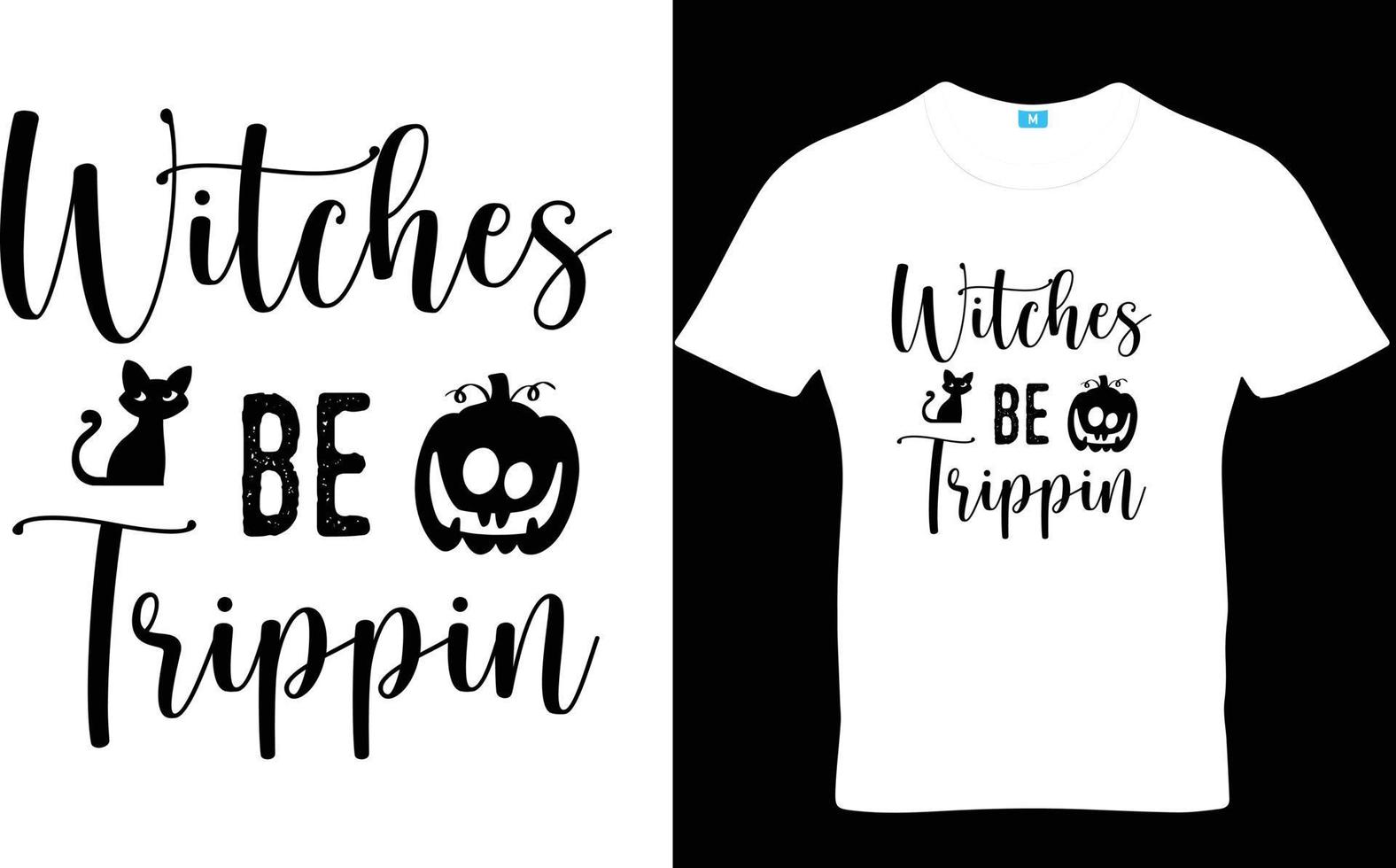 desenho de t-shirt halloween vetor