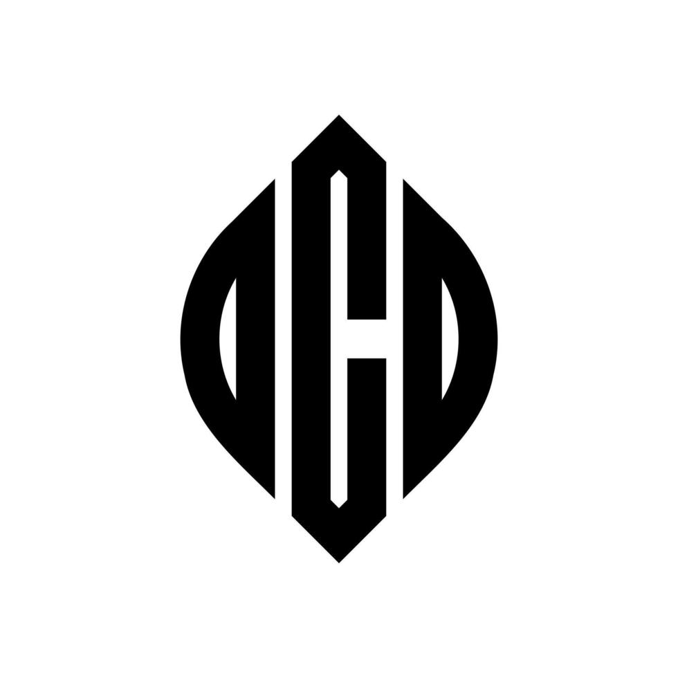 design de logotipo de letra de círculo dbd com forma de círculo e elipse. letras de elipse dbd com estilo tipográfico. as três iniciais formam um logotipo circular. dbd círculo emblema abstrato monograma carta marca vetor. vetor