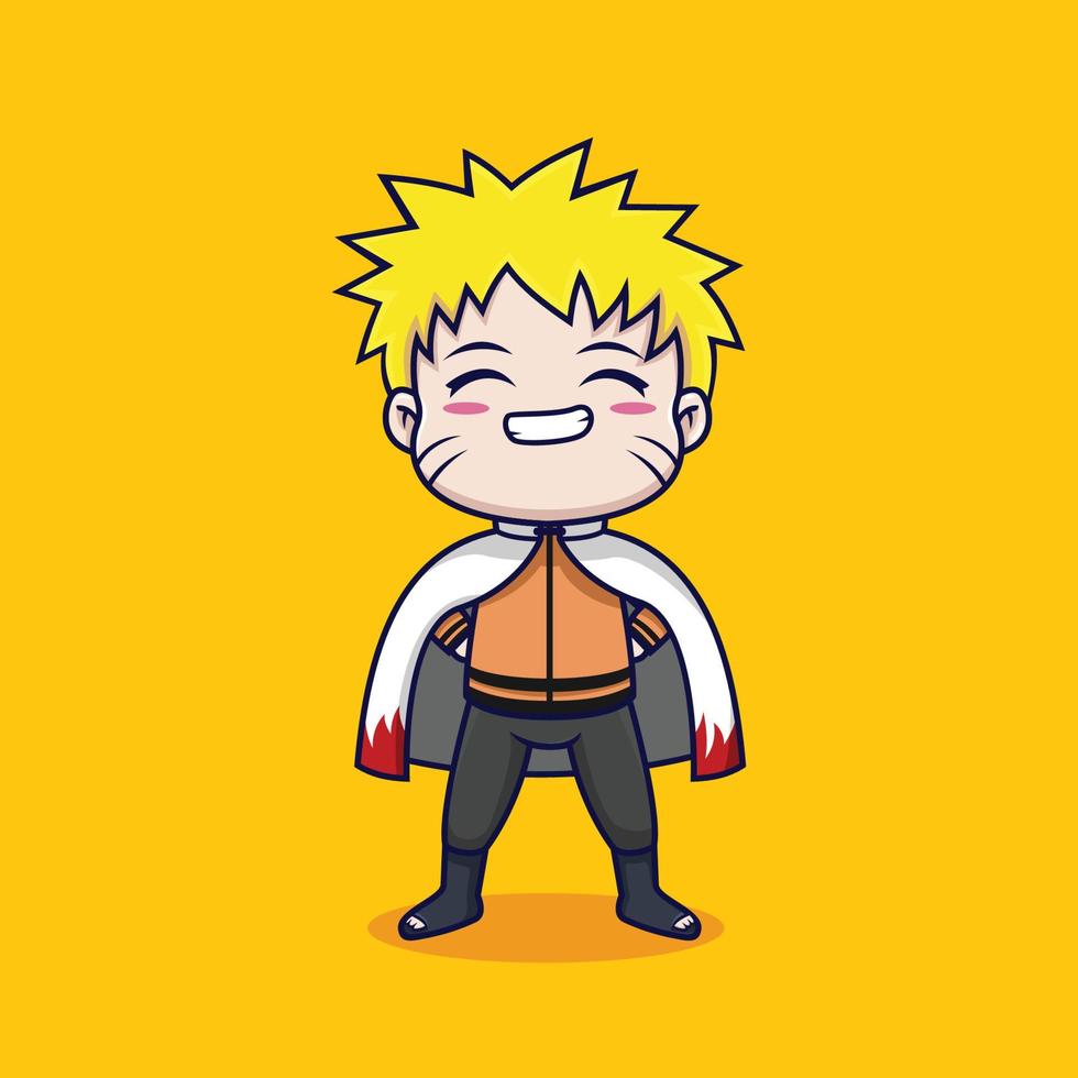 Personagem do desenho animado naruto