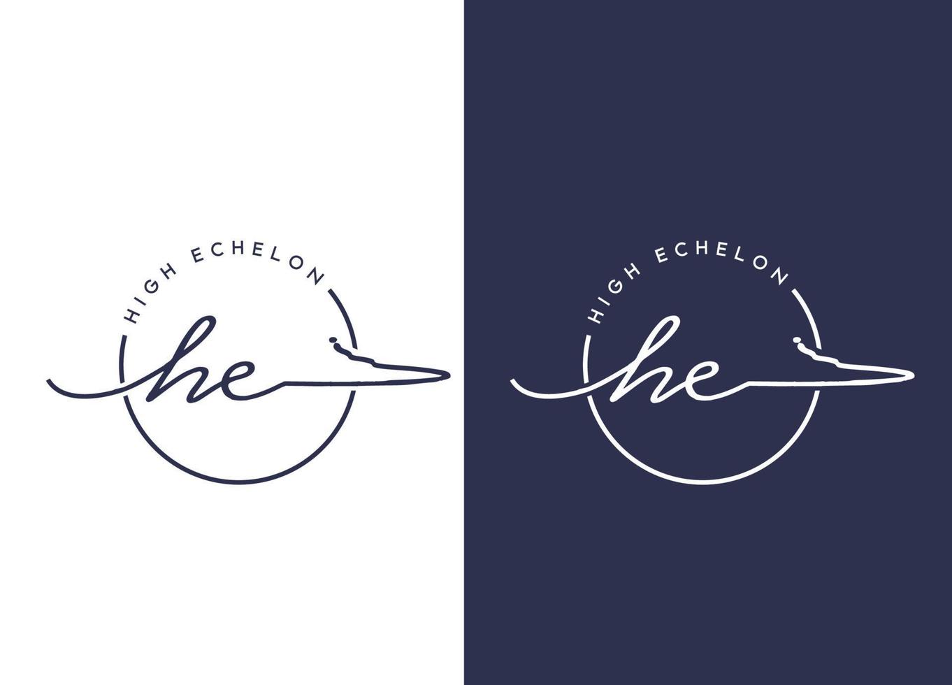 modelo de design de logotipo de letra minimalista vetor