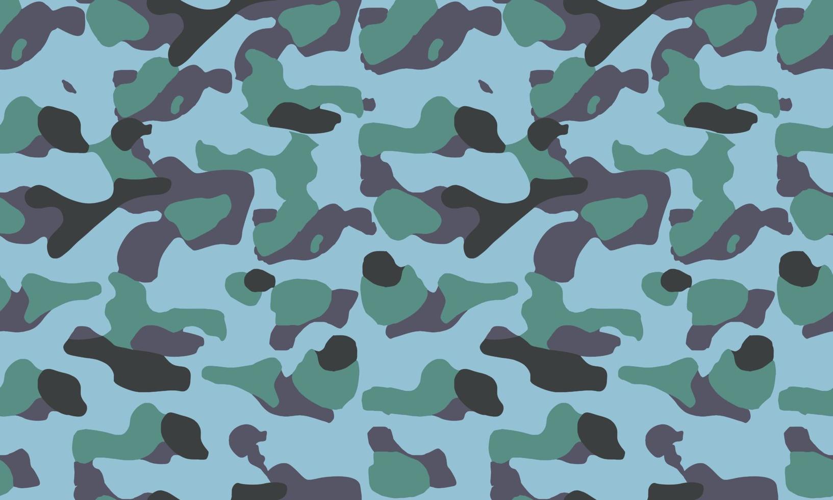 textura camuflagem militar sem costura ilustração vetorial de fundo vetor