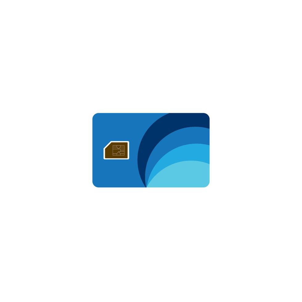 ícone do cartão SIM vetor