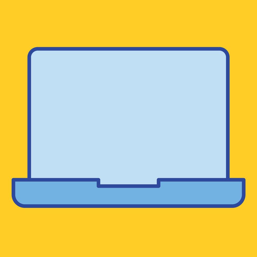 ícone de vetor de laptop que pode facilmente modificar ou editar