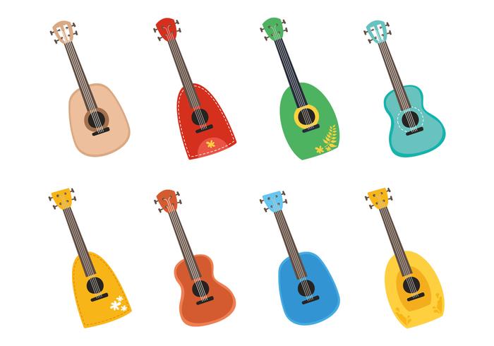 Vetores de Ukulele