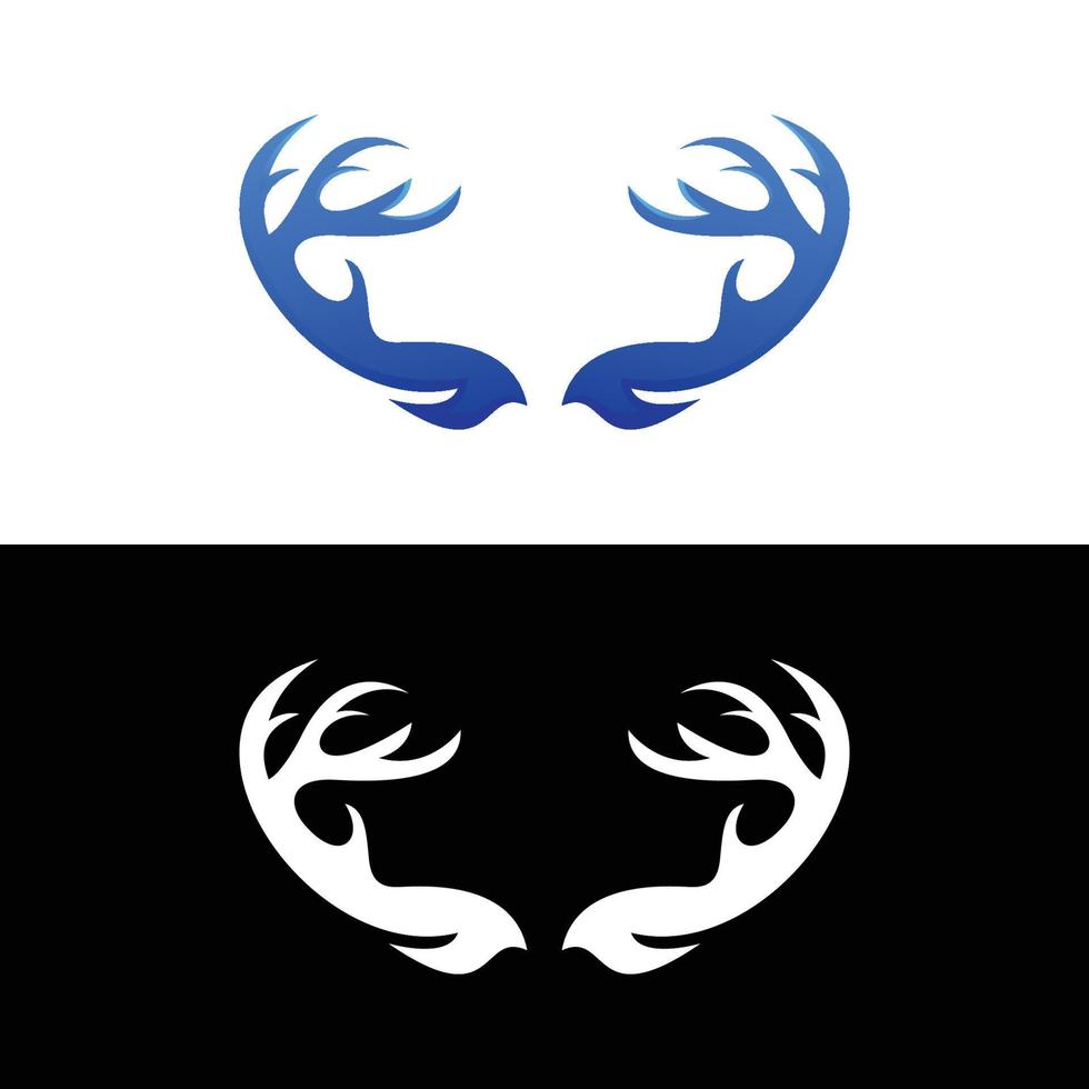 vetor de logotipo de cervo