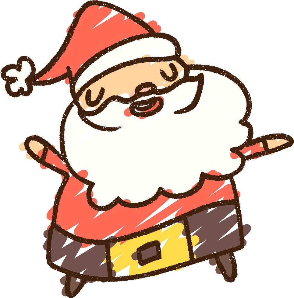 Como Desenhar Pequena Ilustração Vetorial Papai Noel Desenhe Papai Noel  imagem vetorial de NutkinsJ© 626295900