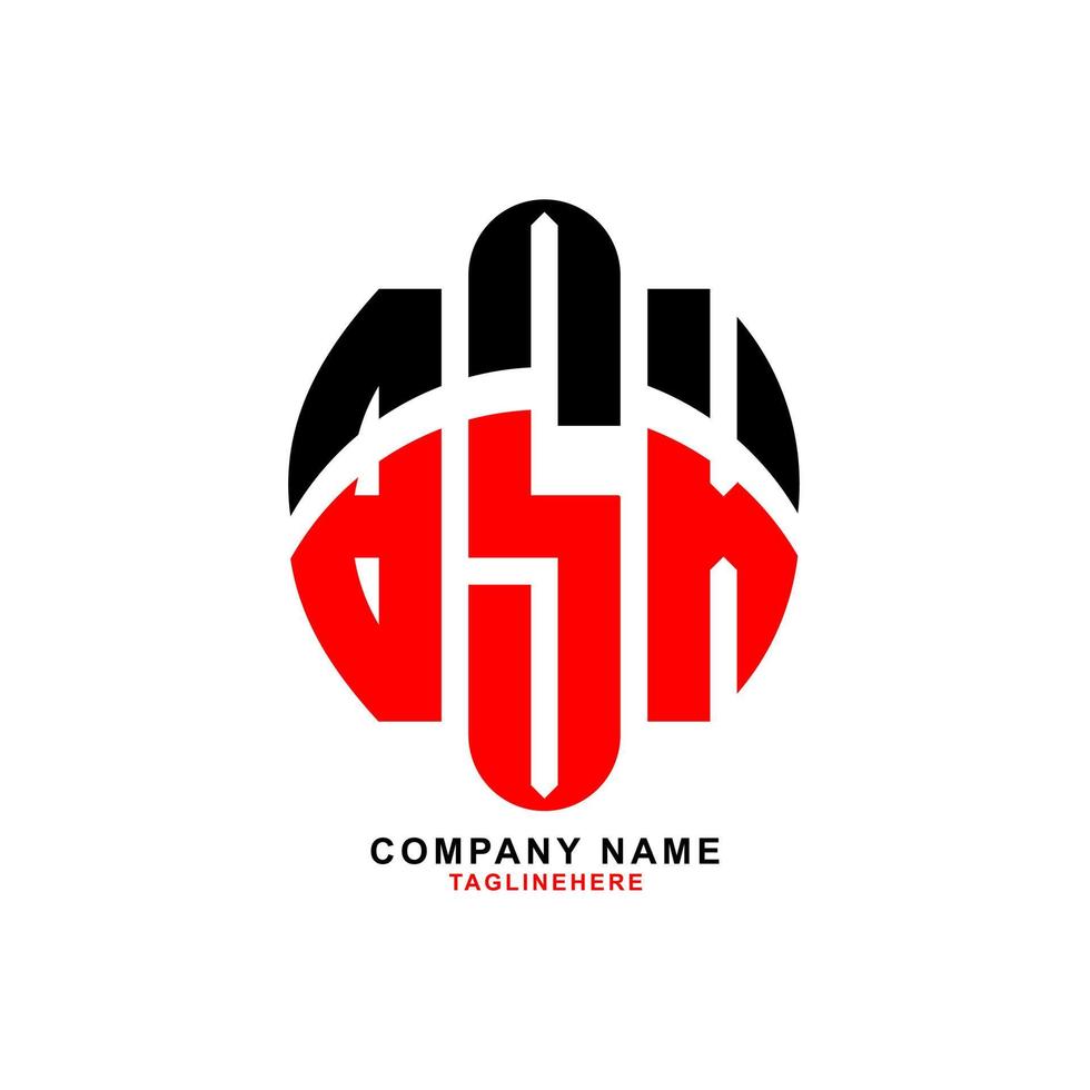 design de logotipo de carta bsx criativo com fundo branco vetor