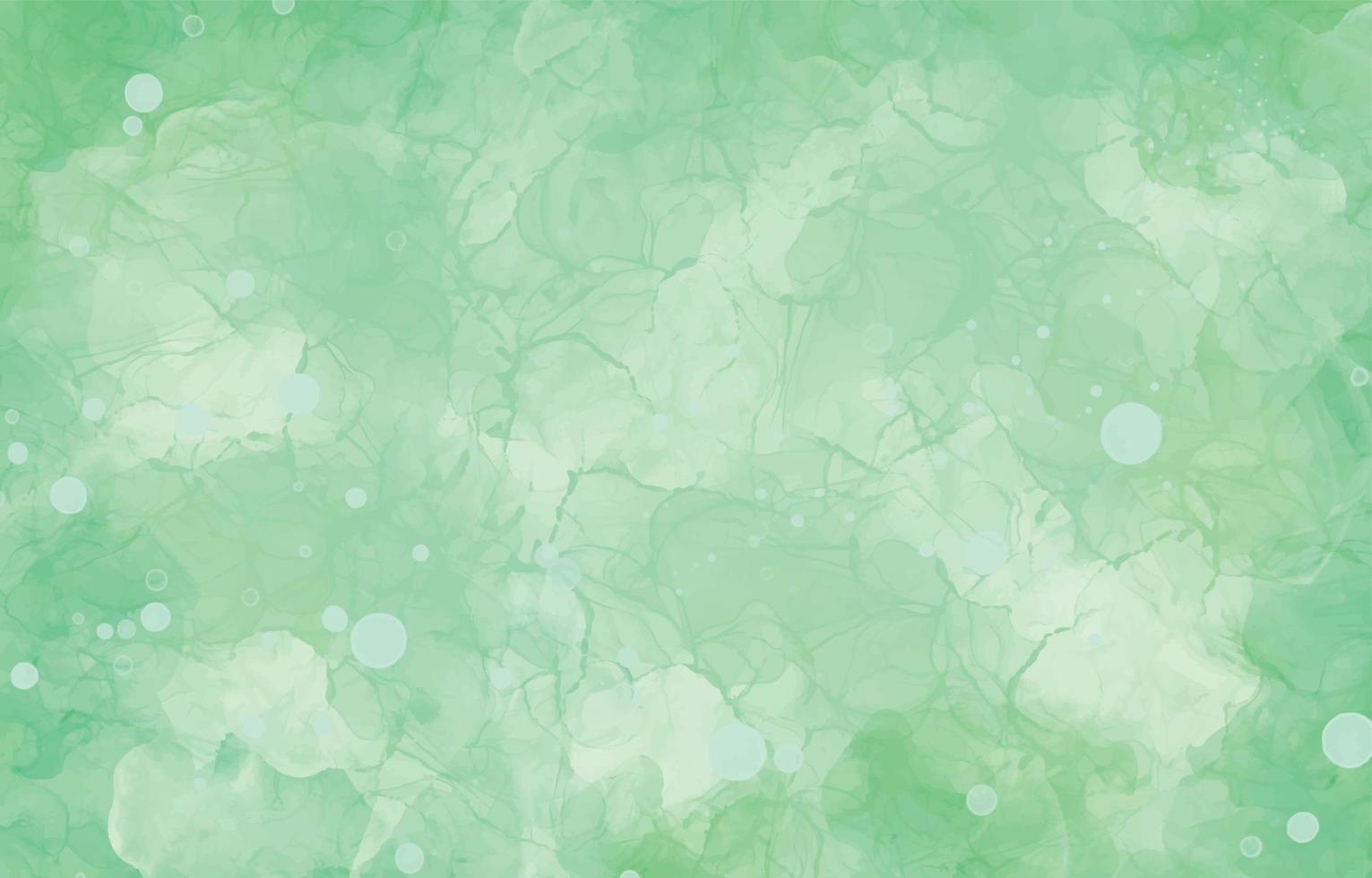 fundo de aquarela verde menta vetor