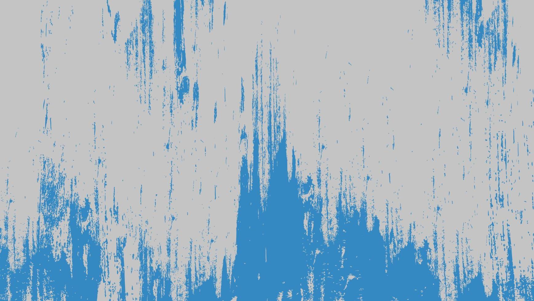 textura áspera de grunge de tinta azul abstrata em fundo branco vetor
