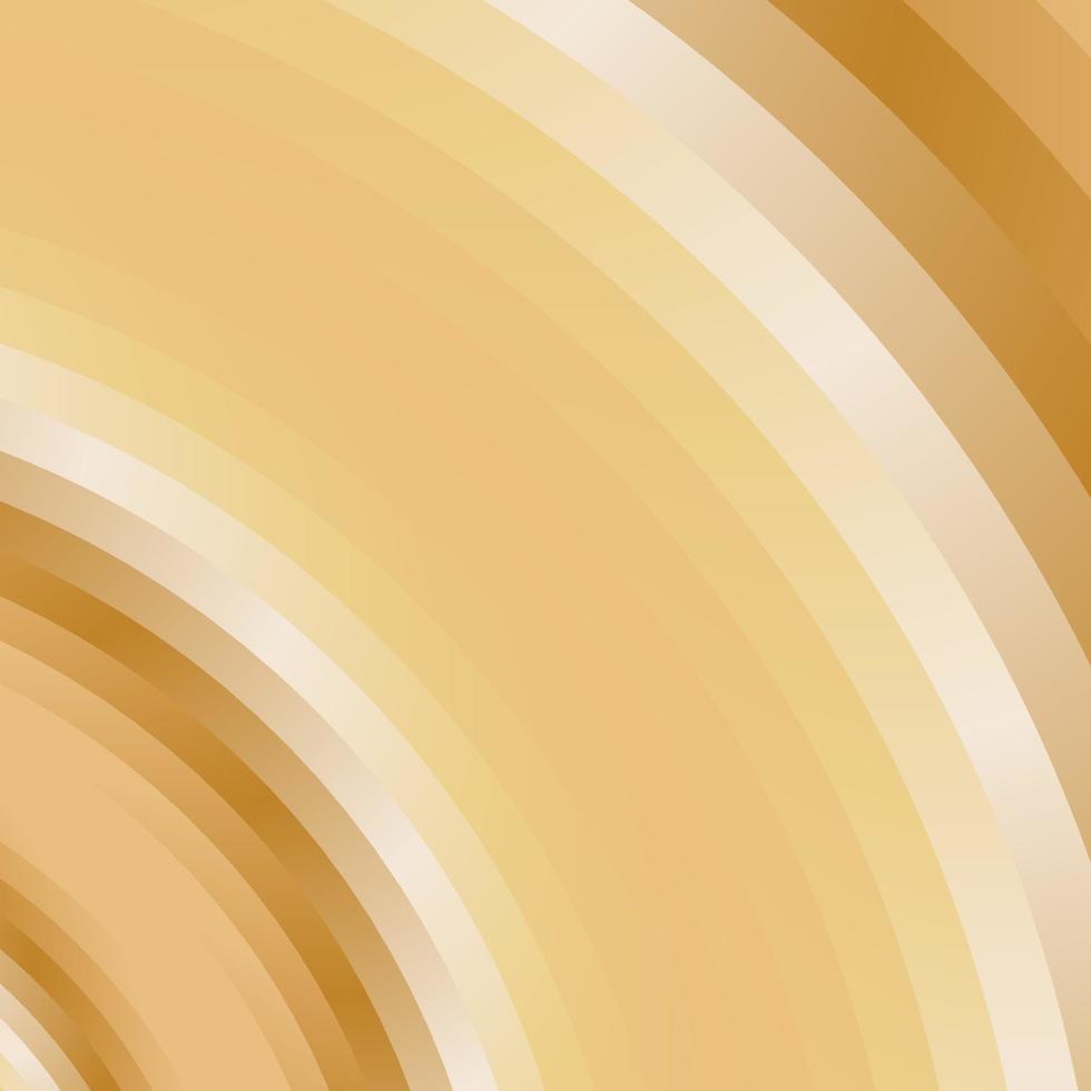 padrão de curva abstrata na cor gradiente ouro e amarelo. fundo de vetor de faixa criativa para modelo de folheto, livreto, panfleto, pôster