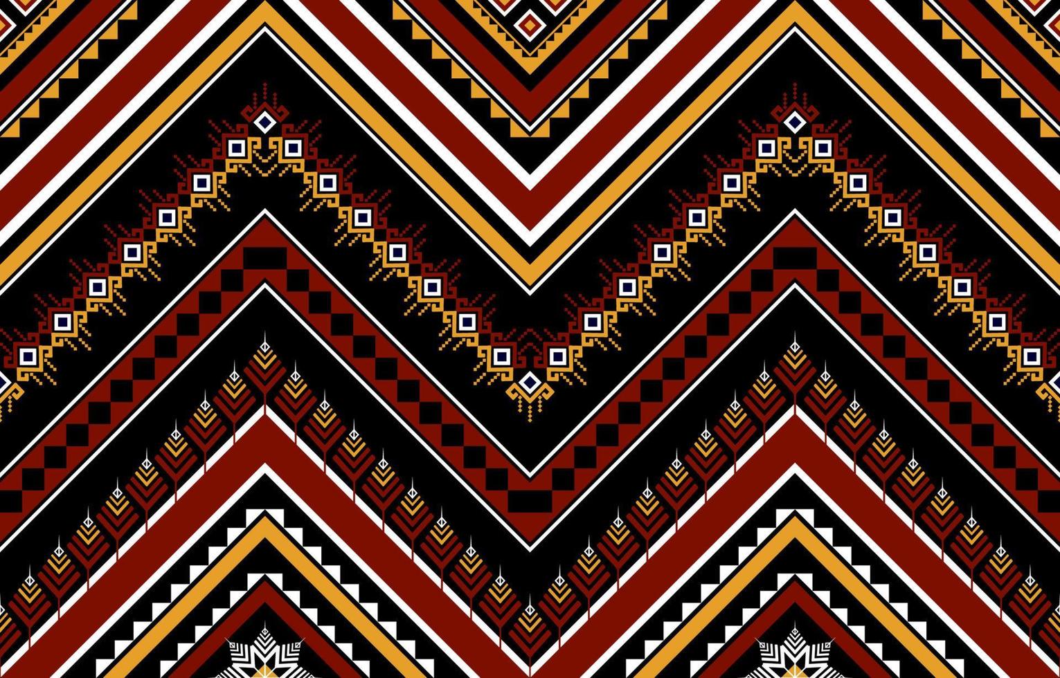 padrão oriental étnico geométrico tradicional. vetor sem costura. design para plano de fundo,tapete,papel de parede,vestuário,embrulho,batik,tecido, ilustração,bordado.