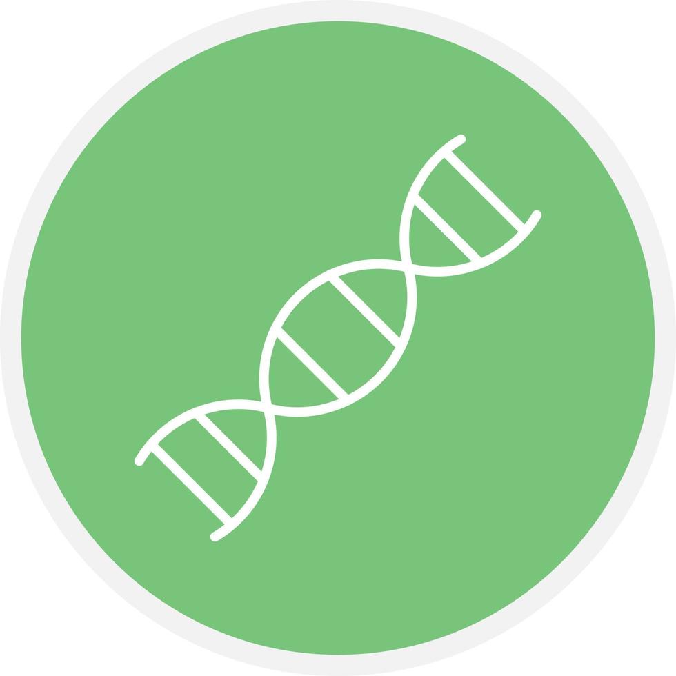 círculo de linha de DNA vetor