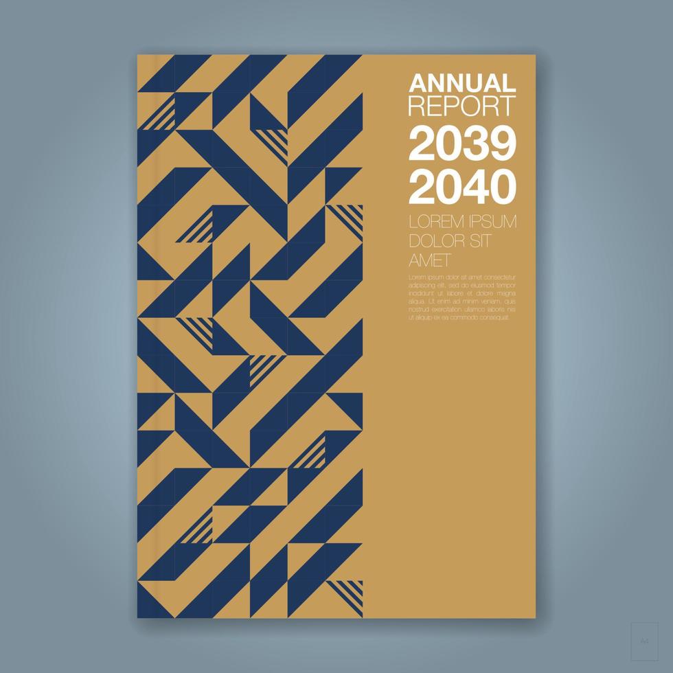 fundo de design de formas geométricas mínimas para cartaz de folheto de capa de livro de relatório anual de negócios vetor